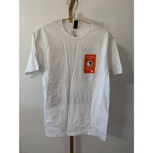 T&C surf- White Shaka wave Graphic Tee- Medium